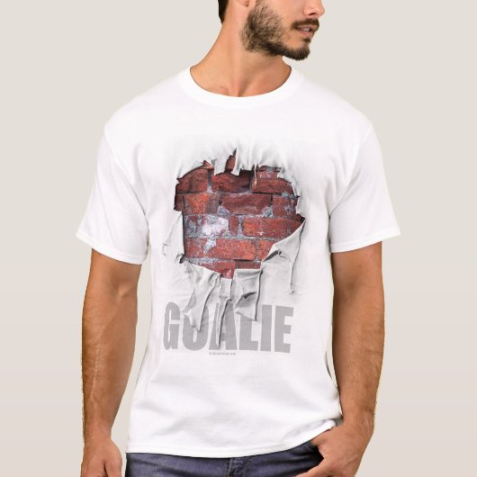 T-shirt Jeu de gardien de but (soccer) (Devant)