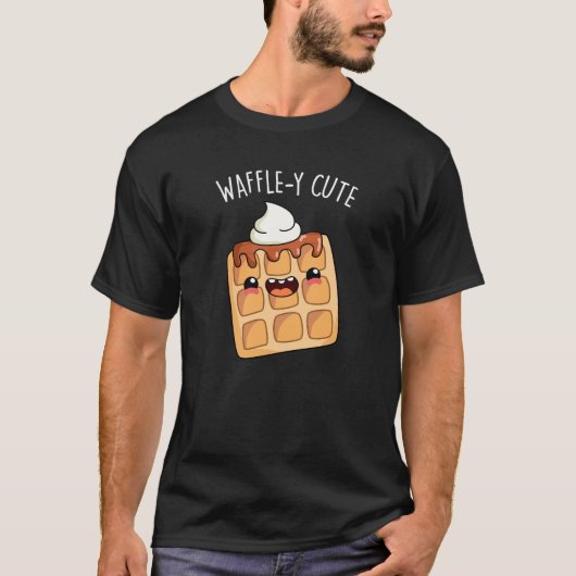 T-shirt Jeu de gaufre amusant (Devant)