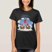 T-shirt Jeu De Gnomes Noël Arrive (Devant)