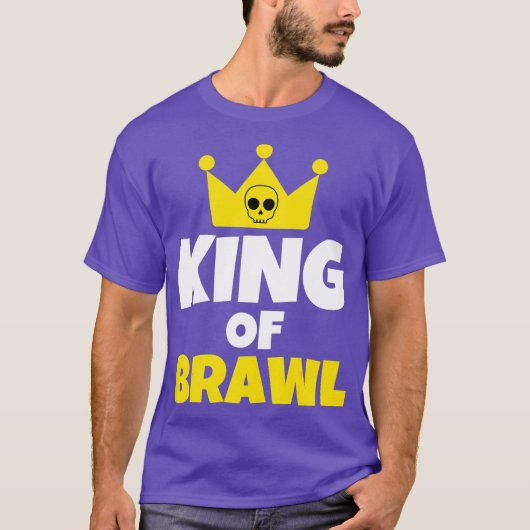 T-shirt Jeu de joueur de Brawling (Devant)