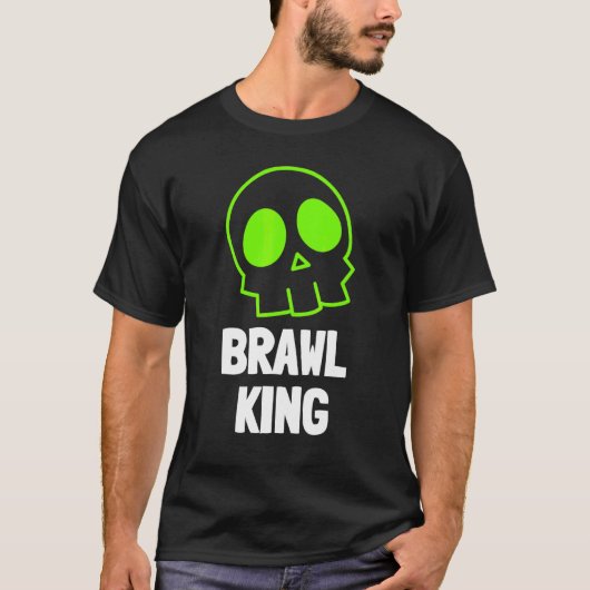 T-shirt Jeu de joueur de brawling King 22 (Devant)
