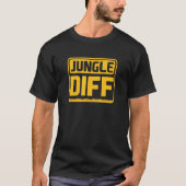 T-shirt Jeu de Jungle Diff Gamer Geek Nerd (Devant)