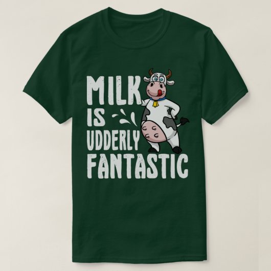 T-shirt Jeu de lait fantastique (Design devant)