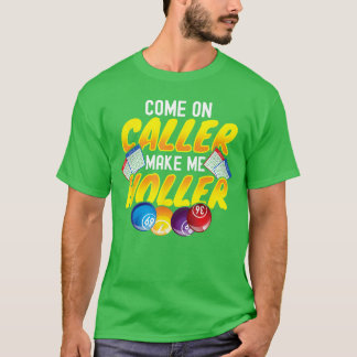 T-shirt Jeu de loterie Bingo Joueurs chanceux Petite famil