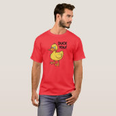 T-shirt Jeu de mots de canard (Devant entier)