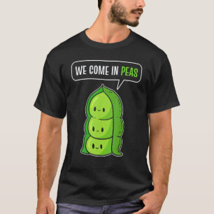 T-shirt Jeu de mots de pois drôle végan 1