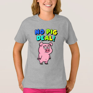 T-shirt Jeu de mots sans porc