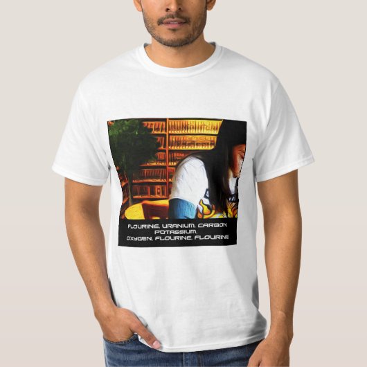 T-shirt Jeu de mots scientifique (Devant)