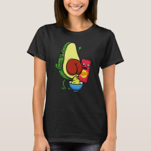T-shirt Jeu de mots sur l'avocat Éduquer à une alimentatio