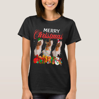 T-shirt Jeu de Noël Cochon de Guinée Lover Jeu de Noël Lum