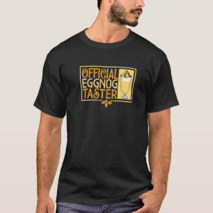 T-shirt Jeu de Noël officiel du pyjama de Noël Eggnog