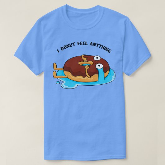 T-shirt Jeu de nourriture mignon Donut (Design devant)