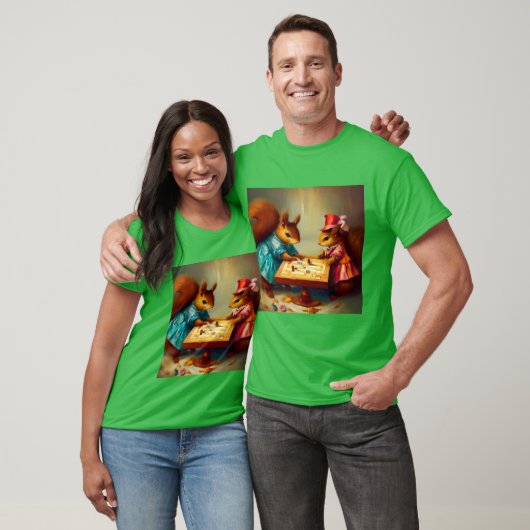 T-shirt Jeu de plateau d'écureuils (Unisexe)
