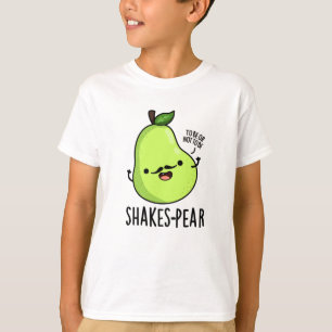 T-shirt Jeu de poire de tremblement Funny Pear Fruit Pun