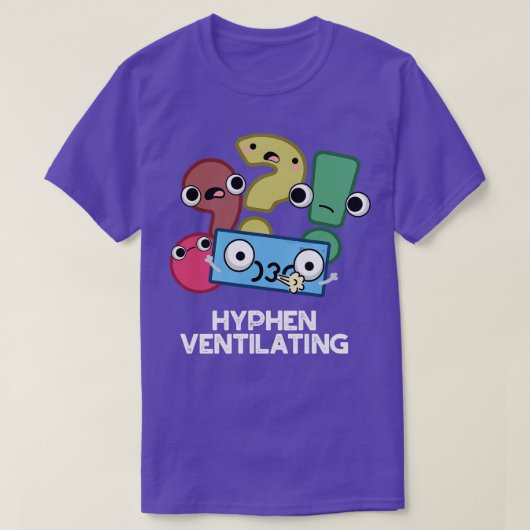 T-shirt Jeu de ponctuation mignon d'un phen Ventilant (Design devant)