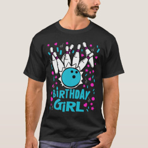 T-shirt Jeu de quilles mignonne Anniversaire fille Pins Bo