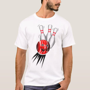 T-shirt Jeu de quilles strike.