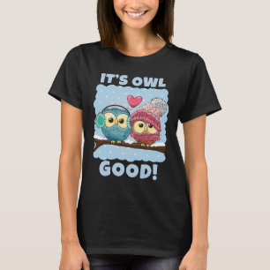 T-shirt Jeu de rôle C'est Chouette Bon Anniversaire pour C