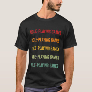 T-shirt Jeu de rôle Jeu de rôle Jeux Hobbyist Ra