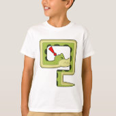 T-shirt Jeu de serpent (Devant)