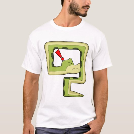 T-shirt Jeu de serpent (Devant)