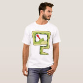 T-shirt Jeu de serpent (Devant entier)