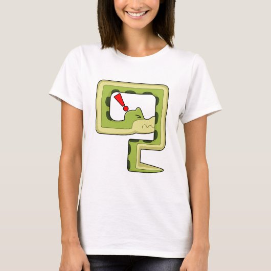 T-shirt Jeu de serpent (Devant)
