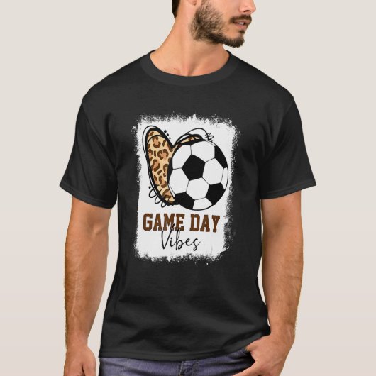 T-shirt Jeu de soccer Vibes Soccer Maman Jeu Jour Saison B (Devant)