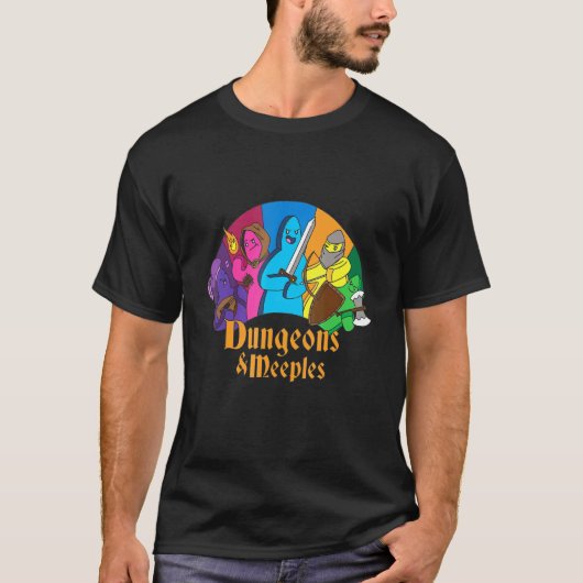 T-shirt jeu de société conception de membres pour les nerd (Devant)