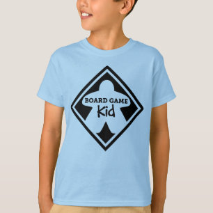 T-shirt Jeu de société enfant Black Frame Boys Chemise