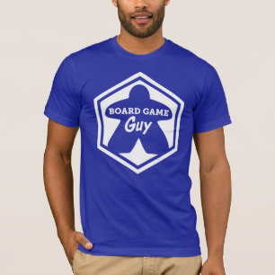 T-shirt Jeu de société Guy White Frame Mens Shirt
