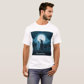 T-shirt Jeu de sorcière nocturne d'Halloween Jeu de remerc (Devant entier)