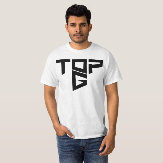 T-shirt Jeu de style TopG belle apparence design intellige (Devant entier)