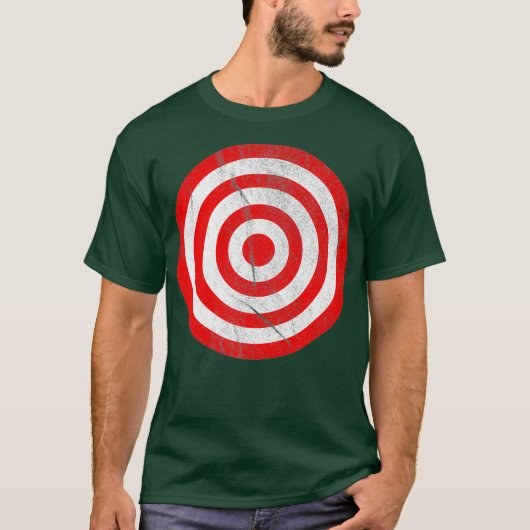 T-shirt jeu de tableau de tableau Cible drôle de bullseye (Devant)