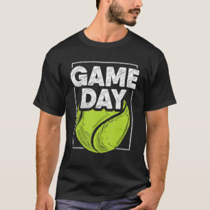 T-shirt Jeu de tennis Jour Joueur entraîneur adjoint Tenni
