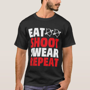 T-shirt Jeu de tir à la consommation Prononcer à la flèche