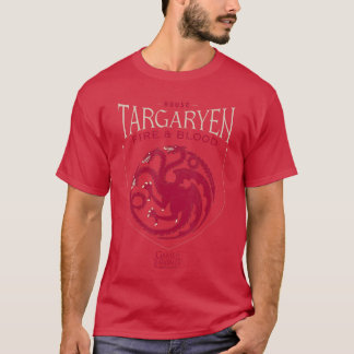 T-shirt Jeu de trônes Maison Targaryen Symbole fille