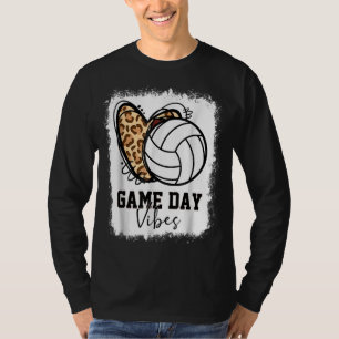 T-shirt Jeu de volleyball Vibes Volleyball Maman Jour de j