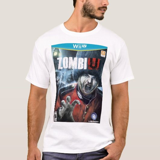 T-shirt Jeu de ZombiU Zombi (Devant)