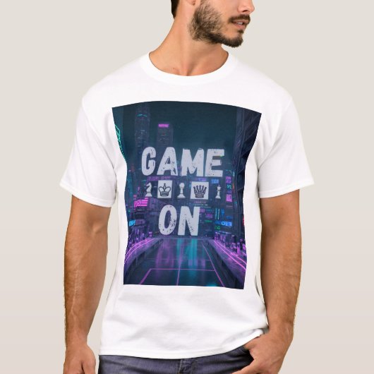 T-shirt Jeu d'échecs (Devant)