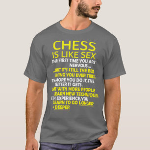 T-shirt Jeu d'échecs du joueur d'échecs 