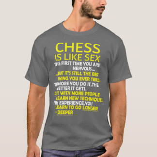 T-shirt Jeu d'échecs du joueur d'échecs 
