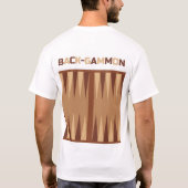 T-shirt Jeu d'échecs et de dos (Dos)