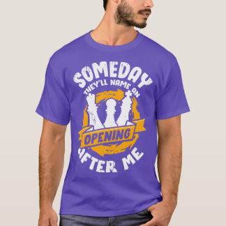 T-shirt Jeu d'échecs Joueur cadeau
