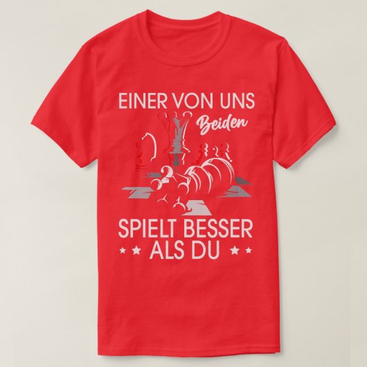 T-shirt Jeu d'échecs Matt Joueur d'échecs Cool (Design devant)
