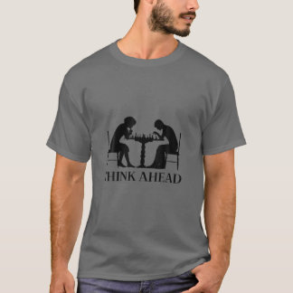 T-shirt Jeu d'échecs Penser à l'école Club d'échecs tendan