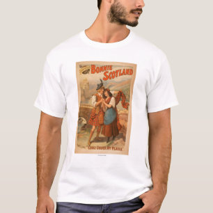 T-shirt Jeu d'écossais de Bonnie Ecosse de Sidney R.