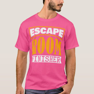 T-shirt Jeu d'évasion Blague Salle d'évasion rétro