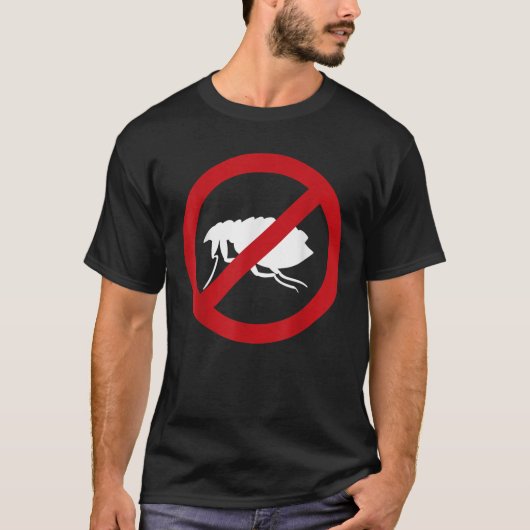 T-shirt Jeu d'Halloween cadeau No Fleas (Devant)