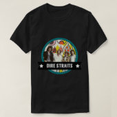 T-shirt Jeu Dire-Straits (Design devant)